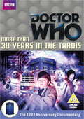More than 30 Years in the TARDIS DVD cover