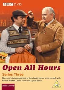Open All Hours: Series Three DVD cover
