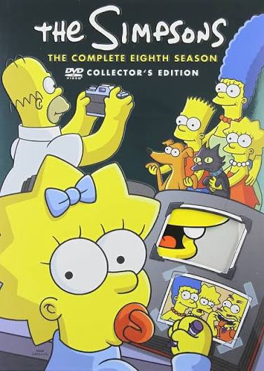 The Simpsons: Eighth Season DVD cover