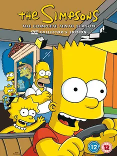 The Simpsons: Tenth Season DVD cover