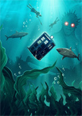 The Underwater Menace (Blu Ray Steelbook) DVD cover